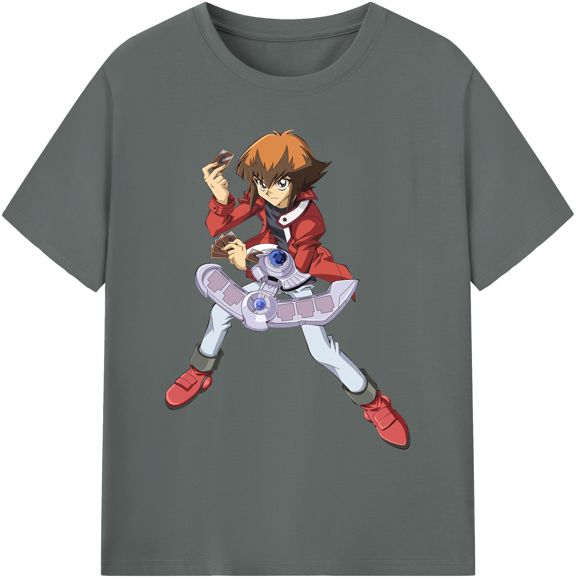遊☆戯☆王 Yu-Gi-Oh! 綿100％ メンズ半袖Tシャツ｜肌触りやわらか＆通気性